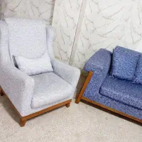 دو مدل مبل چستر در حد نو|مبلمان خانگی و میز عسلی|کوهدشت, |دیوار