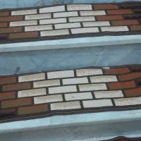 گیلم فرش راه پله در حد نو|گلیم، جاجیم، گبه|نسیمشهر, |دیوار