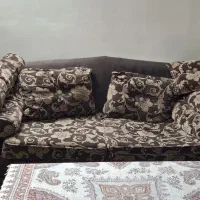 مبل راحتی 9 نفره به همراه میز ناهارخوری 8 نفرهد|مبلمان خانگی و میز عسلی|کرج, شهرک مترو|دیوار