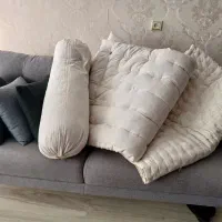 فروش یک دست لحاف و تشک وبالشت پشم
