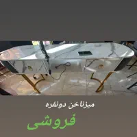 میزناخن دونفره همراه دو عدد استند لاک|آرایشگاه و سالن‌های زیبایی|اشتهارد, |دیوار