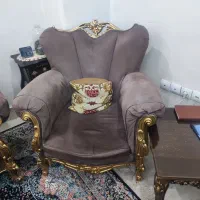 مبل ۷ نفره چوب منبت