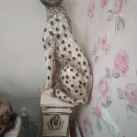 مجسمه ببر با پایه