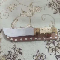 فروش یک چاقو 25سانتی ترکمنی نو زد زنگ|کوهنوردی و کمپینگ|گنبد کاووس, |دیوار