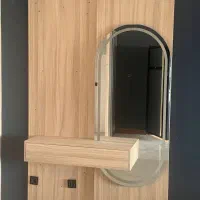 اینه دکوراتیو بک لایت قدی دو سر هلال موجود است