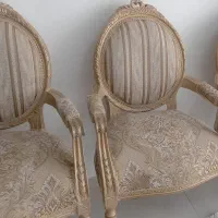 مبل هفت نفره کلاسیک با عسلی بزرگ|مبلمان خانگی و میز عسلی|کرمانشاه, |دیوار