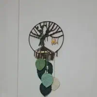 آویز گل مکرومه