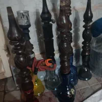 قلیان چوبی کهنه طعم دار