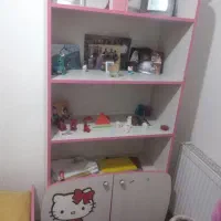 سرویس خواب دخترانه ام دی اف  سالم وتمیز درحد نو