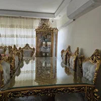 مبلمان ۸ نفره با طراحی کلاسیک|مبلمان خانگی و میز عسلی|تهران, اکباتان|دیوار