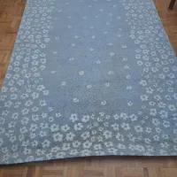 فرش ساوین۴متری نقره ای روشن درحدنو ۳۶۰۰تراکم درمتر|فرش|تهران, دروس|دیوار