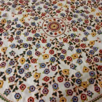 رومیزی گرد پته|صنایع دستی و سایر لوازم تزئینی|زرند, |دیوار