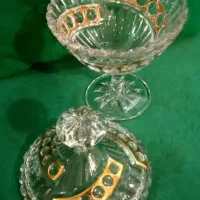 شکلات خوری بلور پایه دار|کلکسیون اشیاء عتیقه|تهران, توحید|دیوار