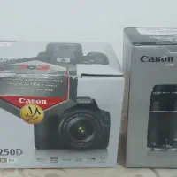 دوربین عکاسی کنون 250D همه با هم 55 تومن درحدنونو|دوربین عکاسی و فیلم‌برداری|رفسنجان, |دیوار