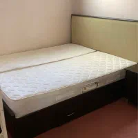 تخت خواب دونفره با تشک طبی
