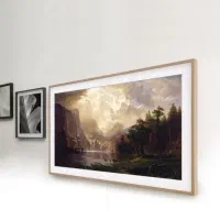 تلویزیون ۶۵ اینچ خاص سامسونگ مدل Frame LS03A|تلویزیون و پروژکتور|تهران, دارآباد|دیوار