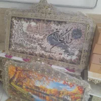 تابلو فرش برنز برنجی شاکر|صنایع دستی و سایر لوازم تزئینی|اردبیل, |دیوار
