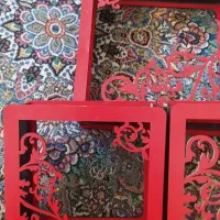 باکس دکوری دیواری سه عدد قیمت 400