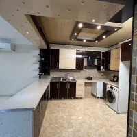 کابینت درحدنو مدل (های گلاس ایتالیایی) دارای جزیره