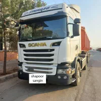 جذب تریلی کمپرسی ، ۱۰ چرخ ، تک و راننده پایه یک