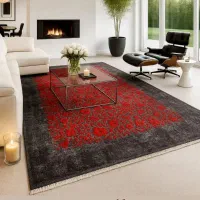 فرش شهرآرا. خوش نقش نگار مدرن کلاسیک اقساطی|فرش|دورود, |دیوار