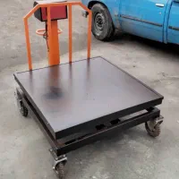 باسکول صنعتی 80X80 چرخ دار|فروشگاه و مغازه|تبریز, |دیوار