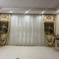 پرده و دستک