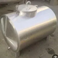 تانکر استیل دوجداره ۶۰۰ لیتری