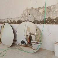 اینه آرایشگاه