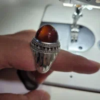 انگشتر نقره عقیق|جواهرات|سقز, |دیوار