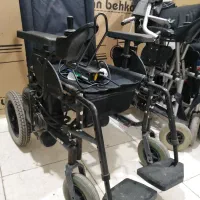 ویلچر برقی مشکی کارکرده سالم