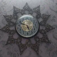 ساعت دیواری برنجی