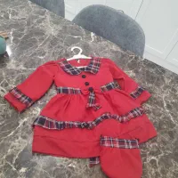 پیراهن دخترانه با کیف