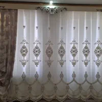 پرده پذیرایی بهمراه زیر پرده ،کنار پرده و کتیبه