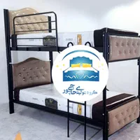 تخت خواب دو طبقه حاجی پور(تختخواب۲دوطبقه)تشک داتیس|تخت و سرویس خواب|مشهد, حسین‌آباد|دیوار