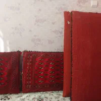 پشتی دستباف ترکمن کاملا نو جفتی هشت میلیون