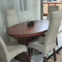 میز ناهارخوری خوری ۴ نفره|میز و صندلی غذاخوری|کرج, کوی کارمندان جنوبی|دیوار