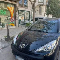 پژو ۲۰۷مشکی پانا با رینگ‌