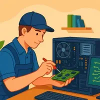 نصب ویندوز و خدمات کامپیوتری در محل