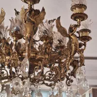 لوستر برنج طرح فرشته