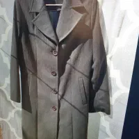 پالتو مشکی با آستری|لباس|طرهان, |دیوار