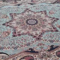 فرش ۱۲ متری زمینه ابی سالم