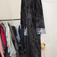 سه عدد مانتو عبایی سایز۵۰ سالم و درحد نو|لباس|محمودآباد, |دیوار