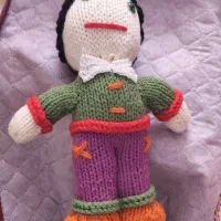 عروسک بافتنی