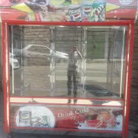 یخچال ایستاده برای سوپر مارکت وقصابی