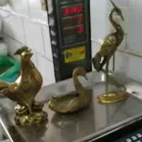 خروس اردک لک لک برنزی کلکسیونی