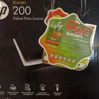 اسکنر اچپی مدل ScanJet 200|پرینتر، اسکنر، کپی، فکس|رشت, عینک|دیوار