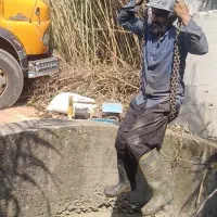 حفاری چاه+لای روبی+کف شکنی+بتن ریزی