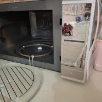 مایکرو LGبزرگ...رنگ نقره‌ای|اجاق گاز و لوازم برقی پخت‌وپز|شهرکرد, |دیوار