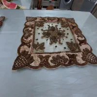 رومیزی عتیقه هندی|پرده، رانر، رومیزی|اصفهان, باغ فدک|دیوار
